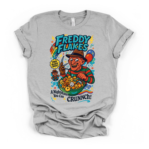 Freddy Flakes Halloween T Shirt