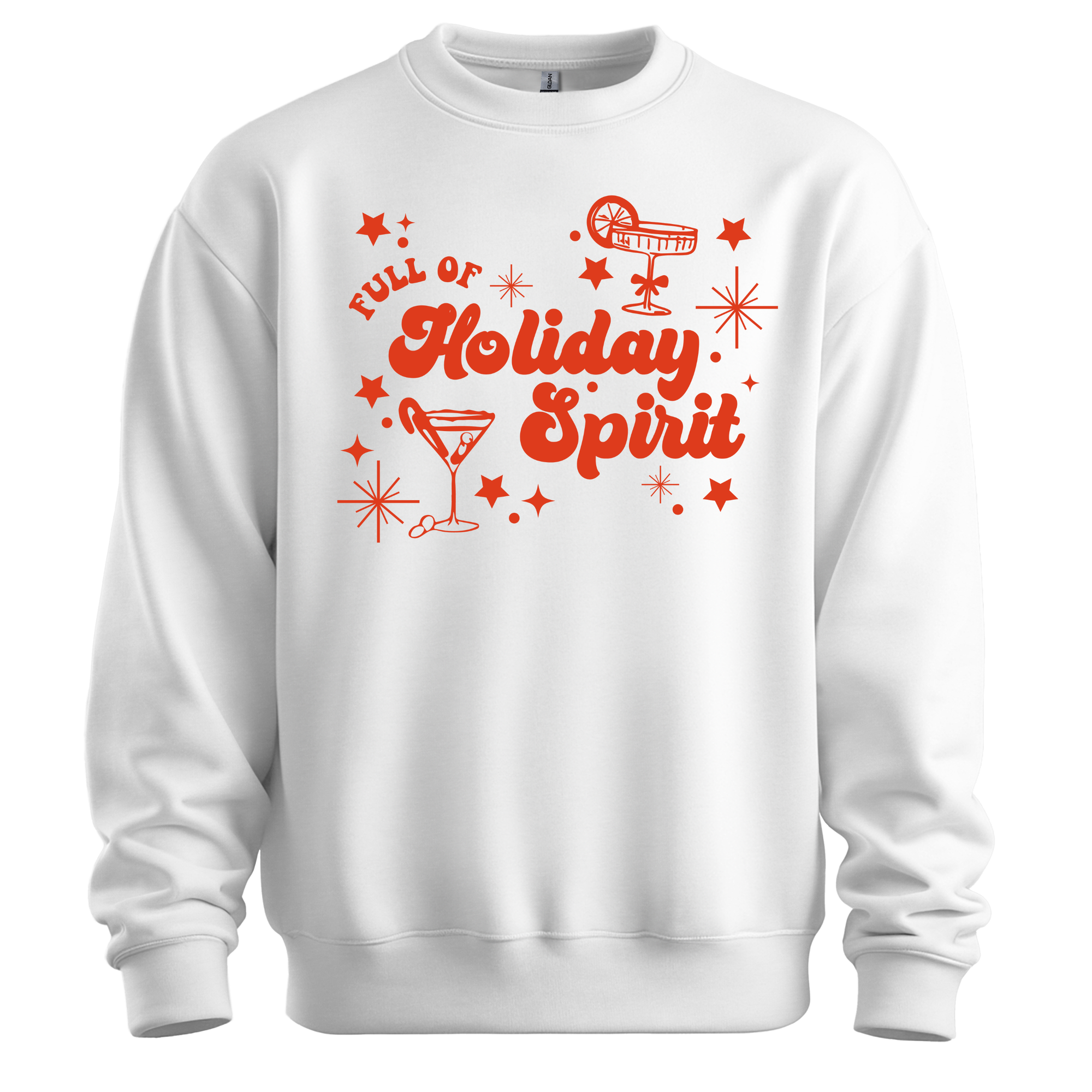 Full Of Holiday Spirit (Red Design)