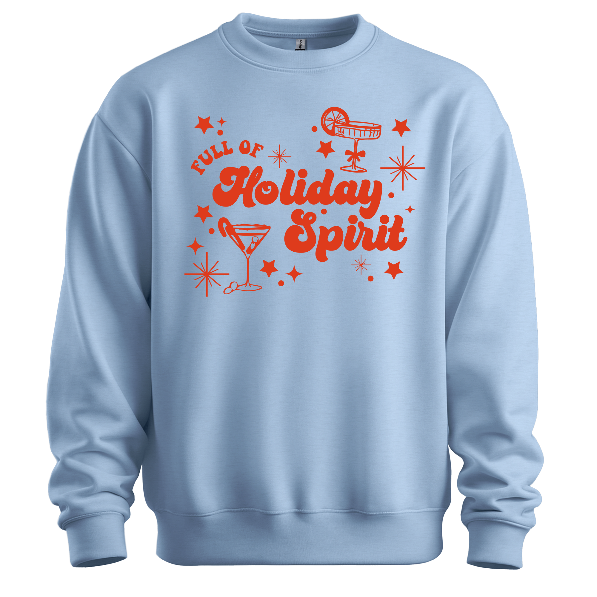 Full Of Holiday Spirit (Red Design)