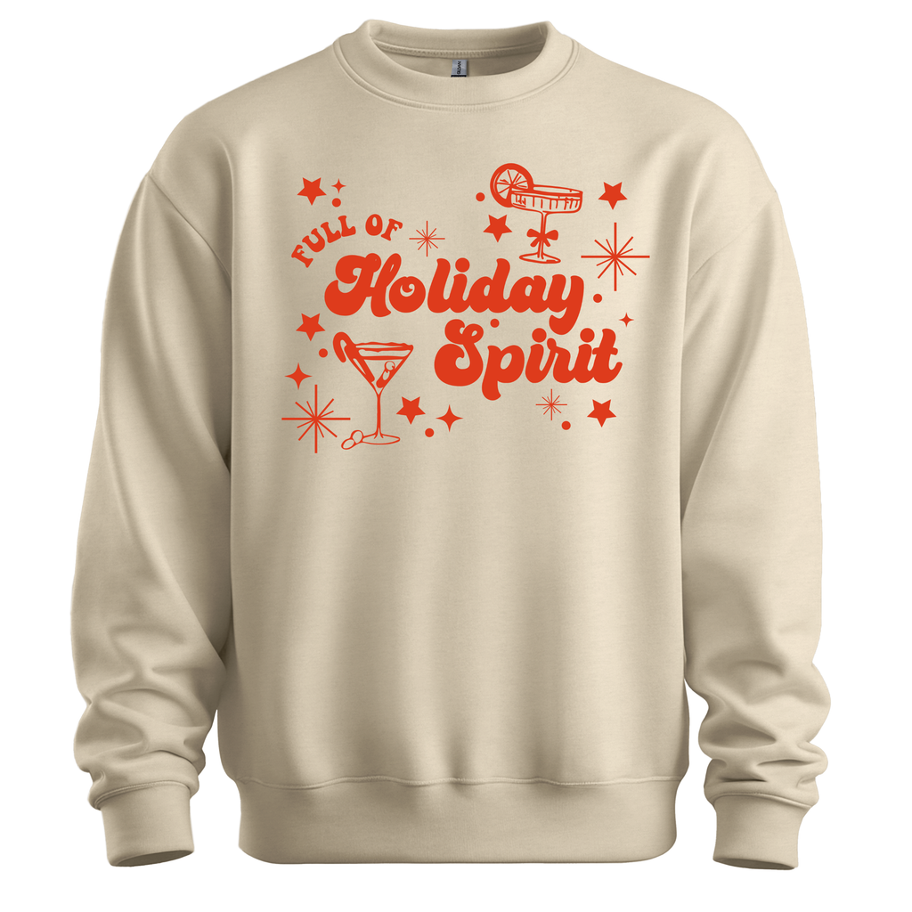 Full Of Holiday Spirit (Red Design)