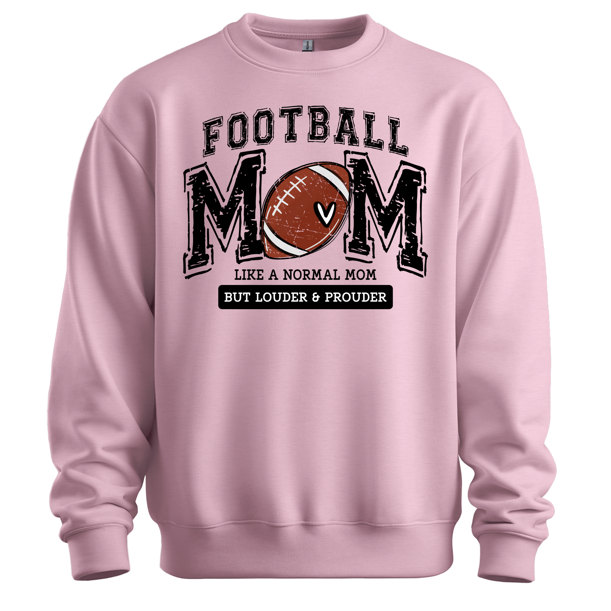 Personalized Football Mom Sweatshirt
