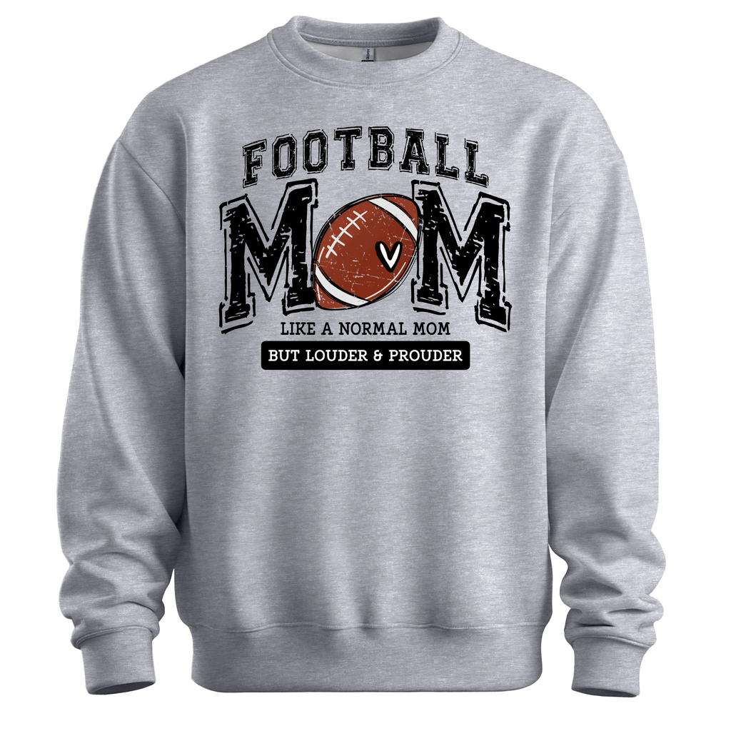 Personalized Football Mom Sweatshirt