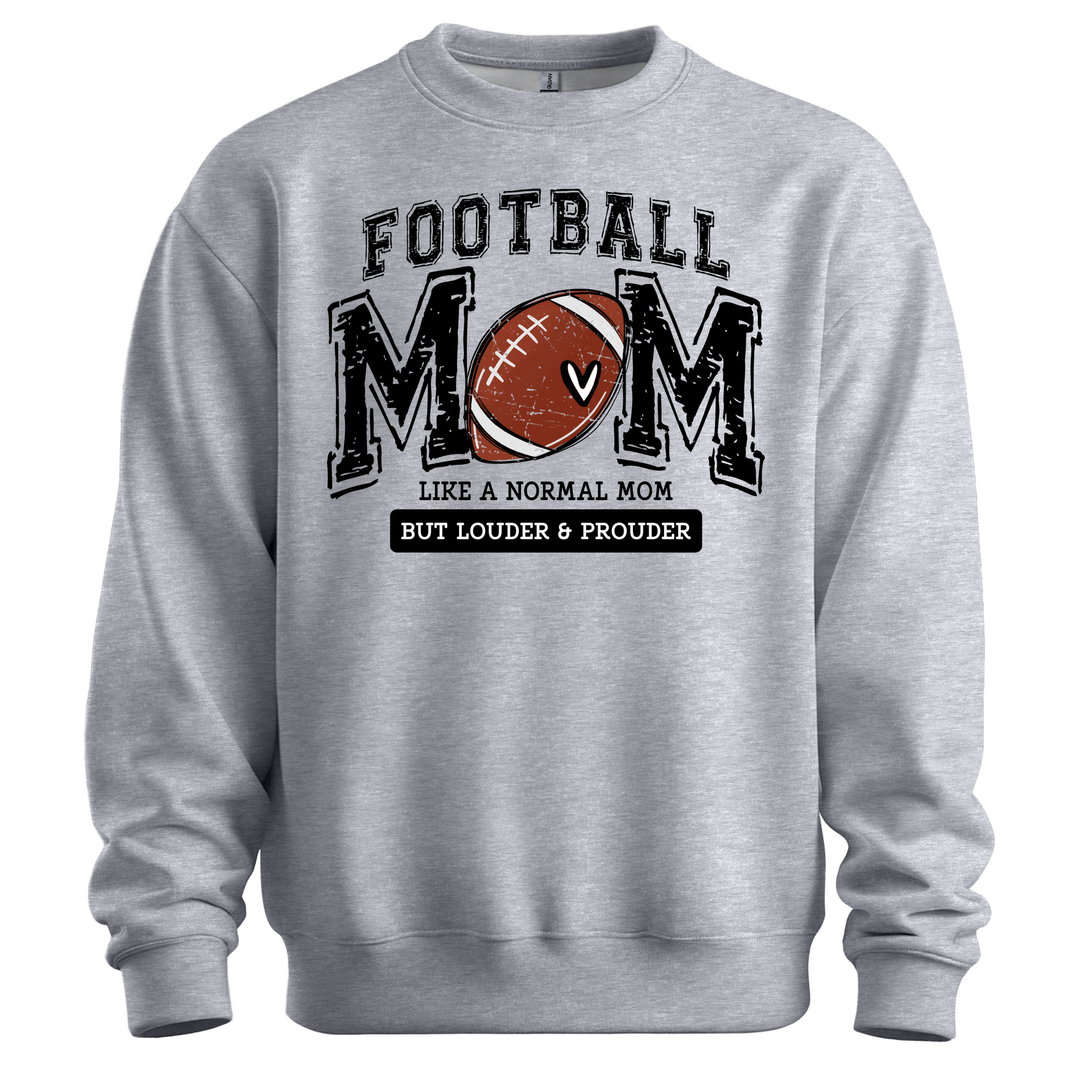 Personalized Football Mom Sweatshirt