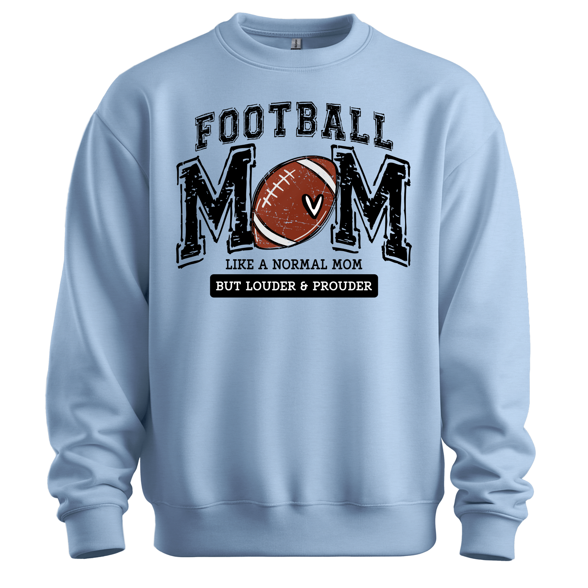 Personalized Football Mom Sweatshirt