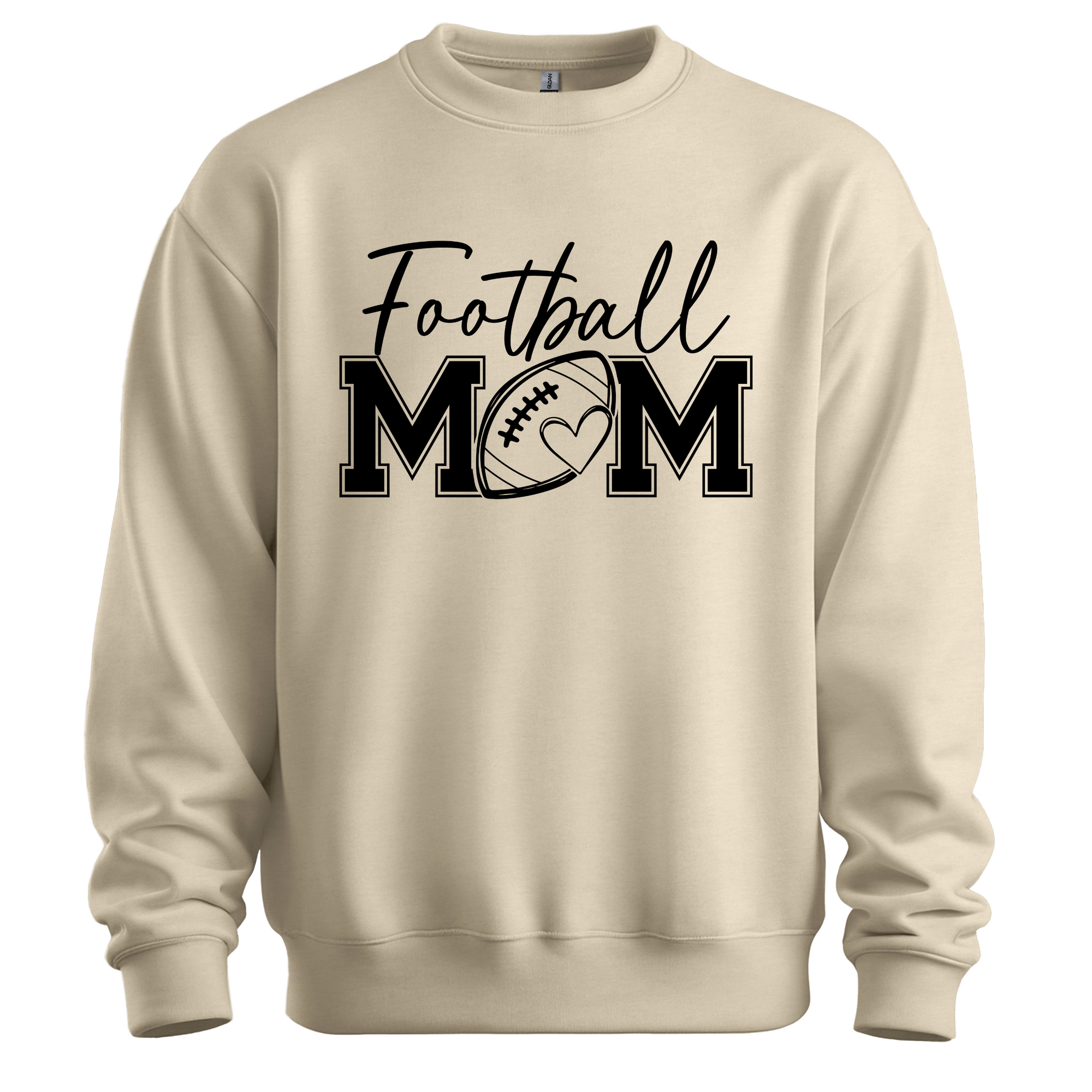 Personalized Football Mom Sweatshirt