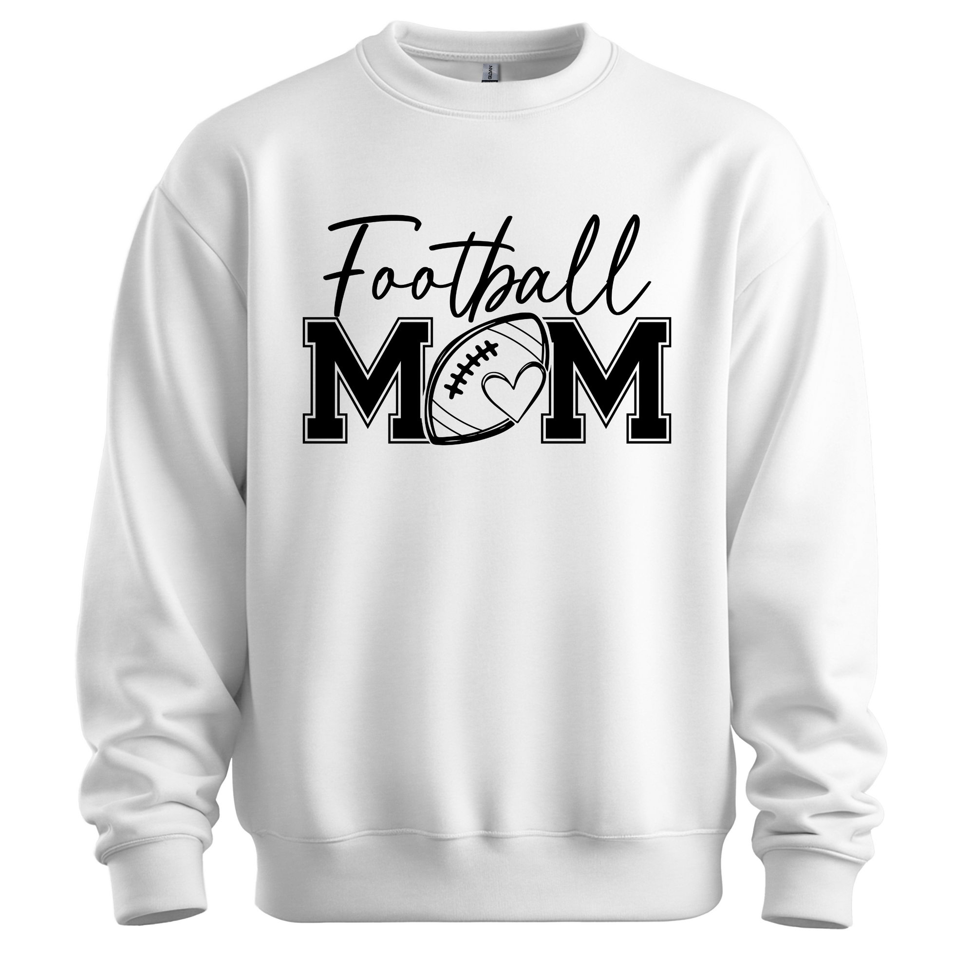 Personalized Football Mom Sweatshirt