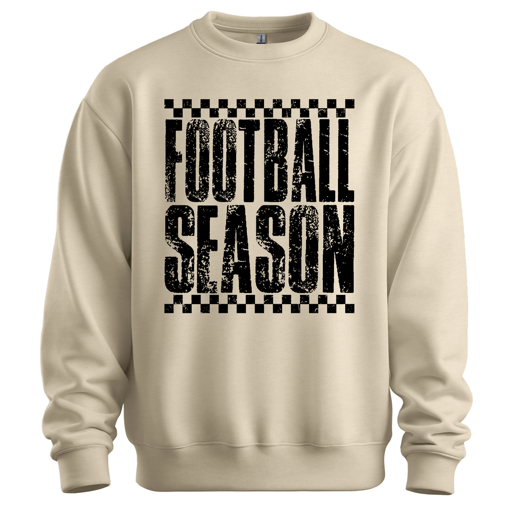 Personalized Football Season Sweatshirt