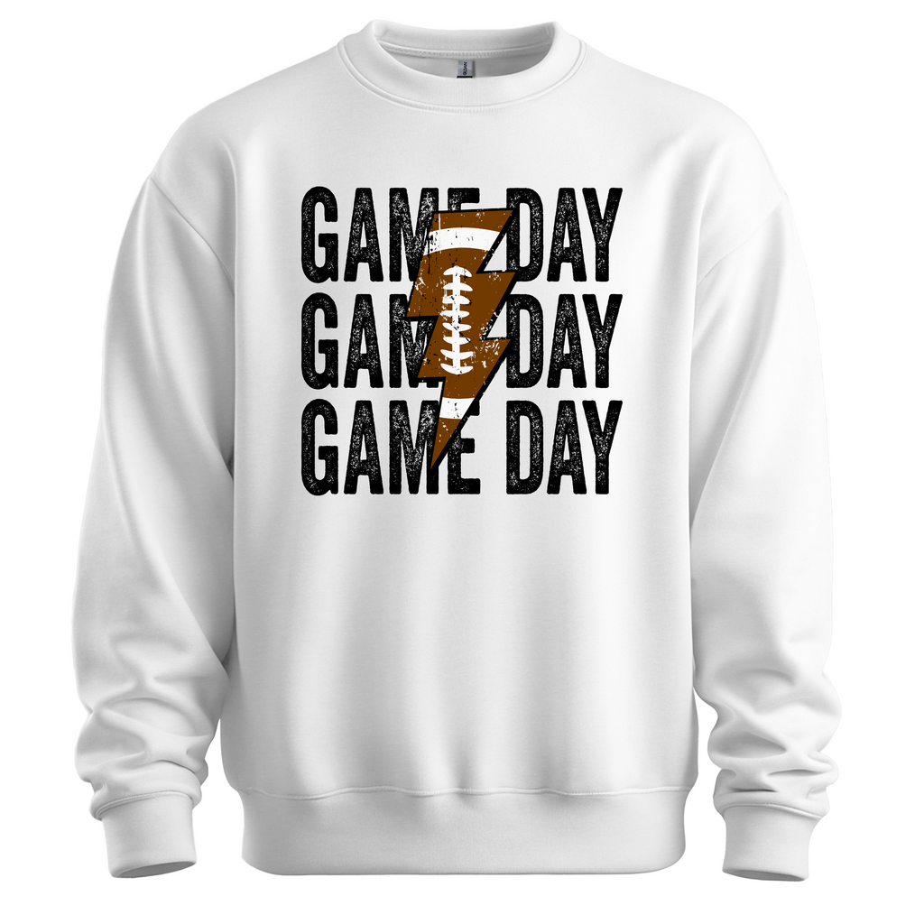 Personalized Game Day Football Sweatshirt
