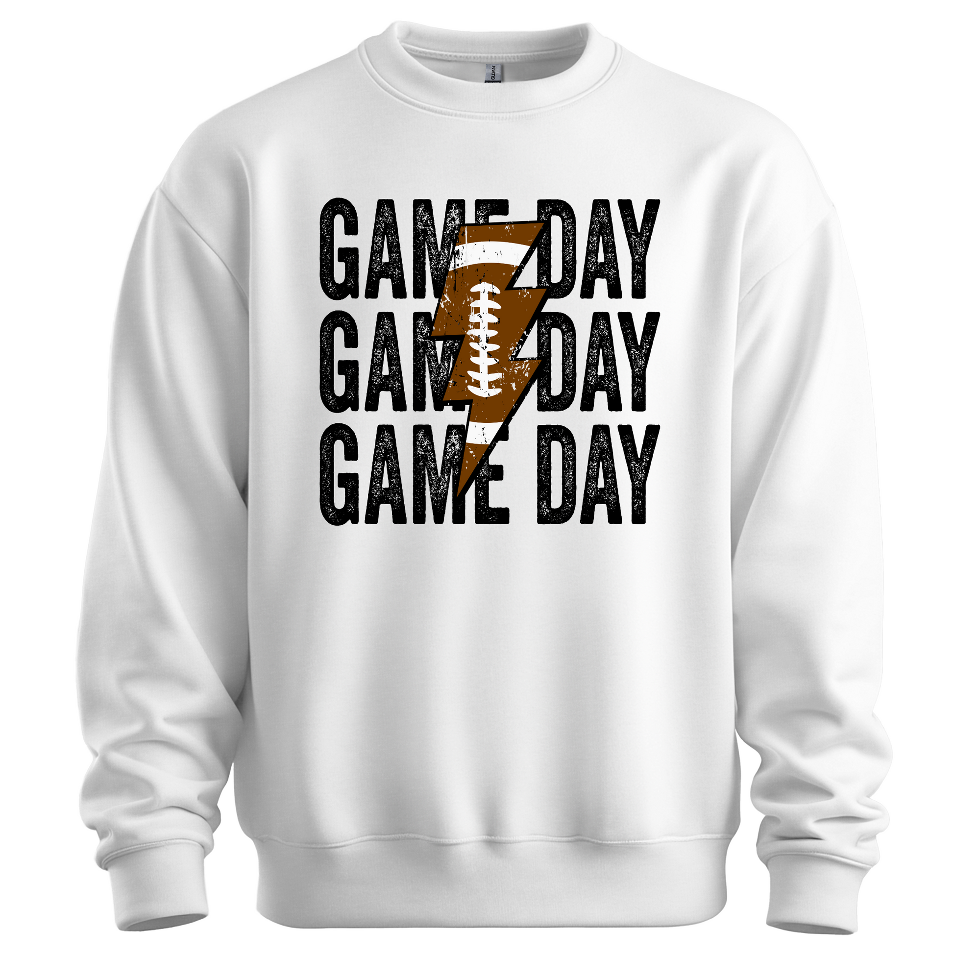 Personalized Game Day Football Sweatshirt