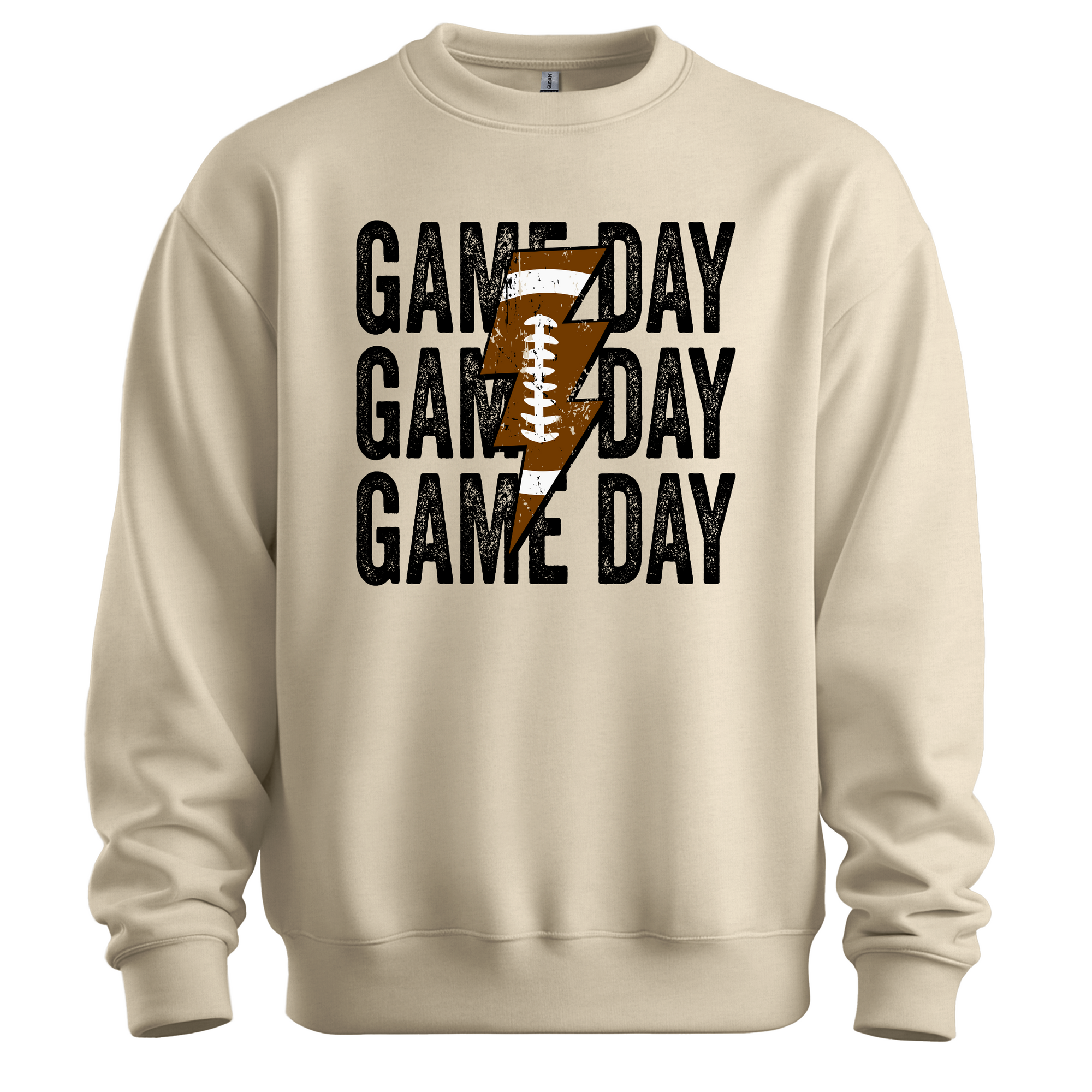 Personalized Game Day Football Sweatshirt