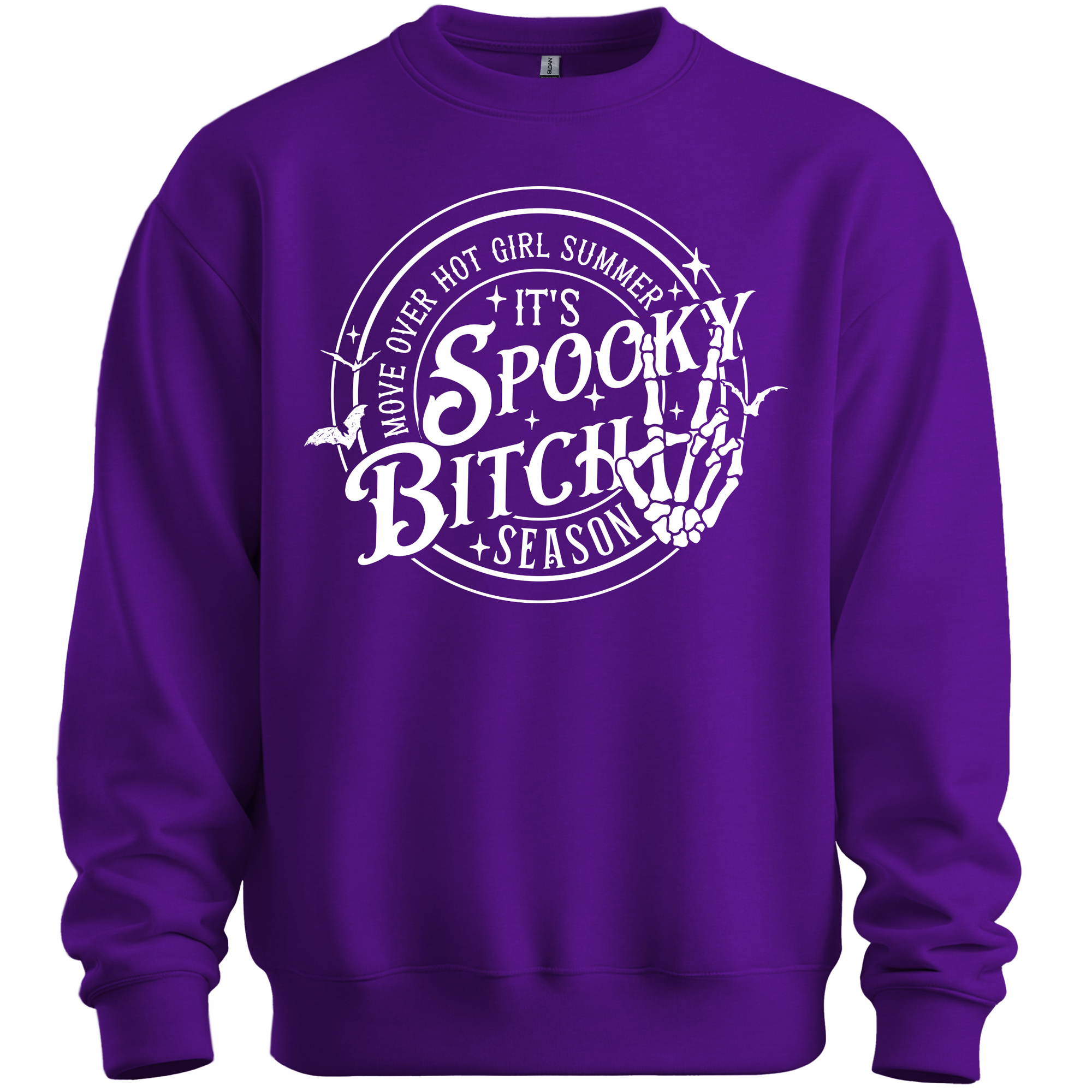 Its Spooky Bit** Season Sweatshirt (White Design)