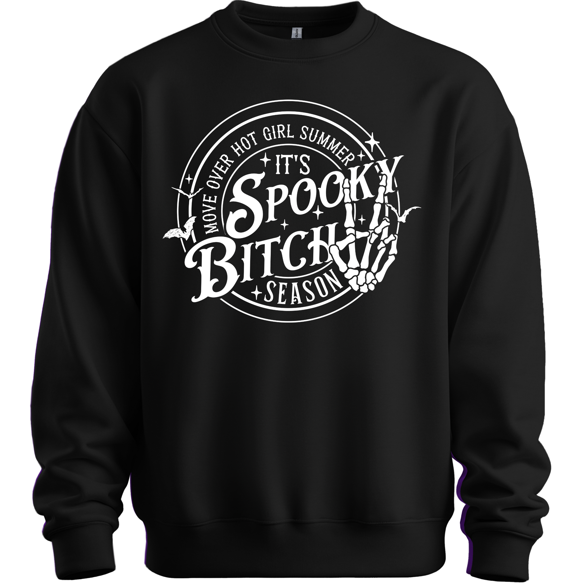 Its Spooky Bit** Season Sweatshirt (White Design)