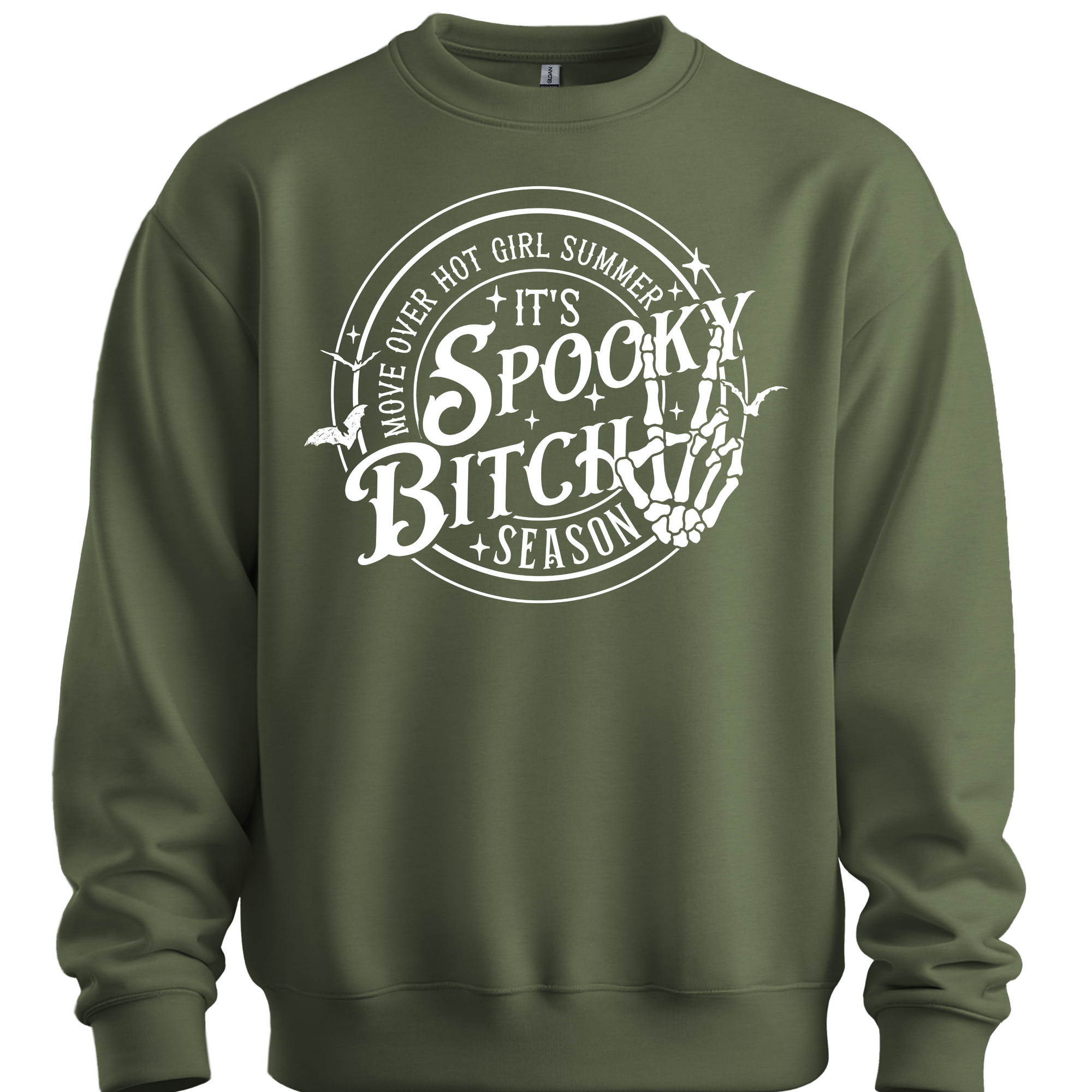Its Spooky Bit** Season Sweatshirt (White Design)