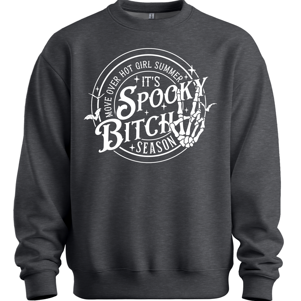 Its Spooky Bit** Season Sweatshirt (White Design)