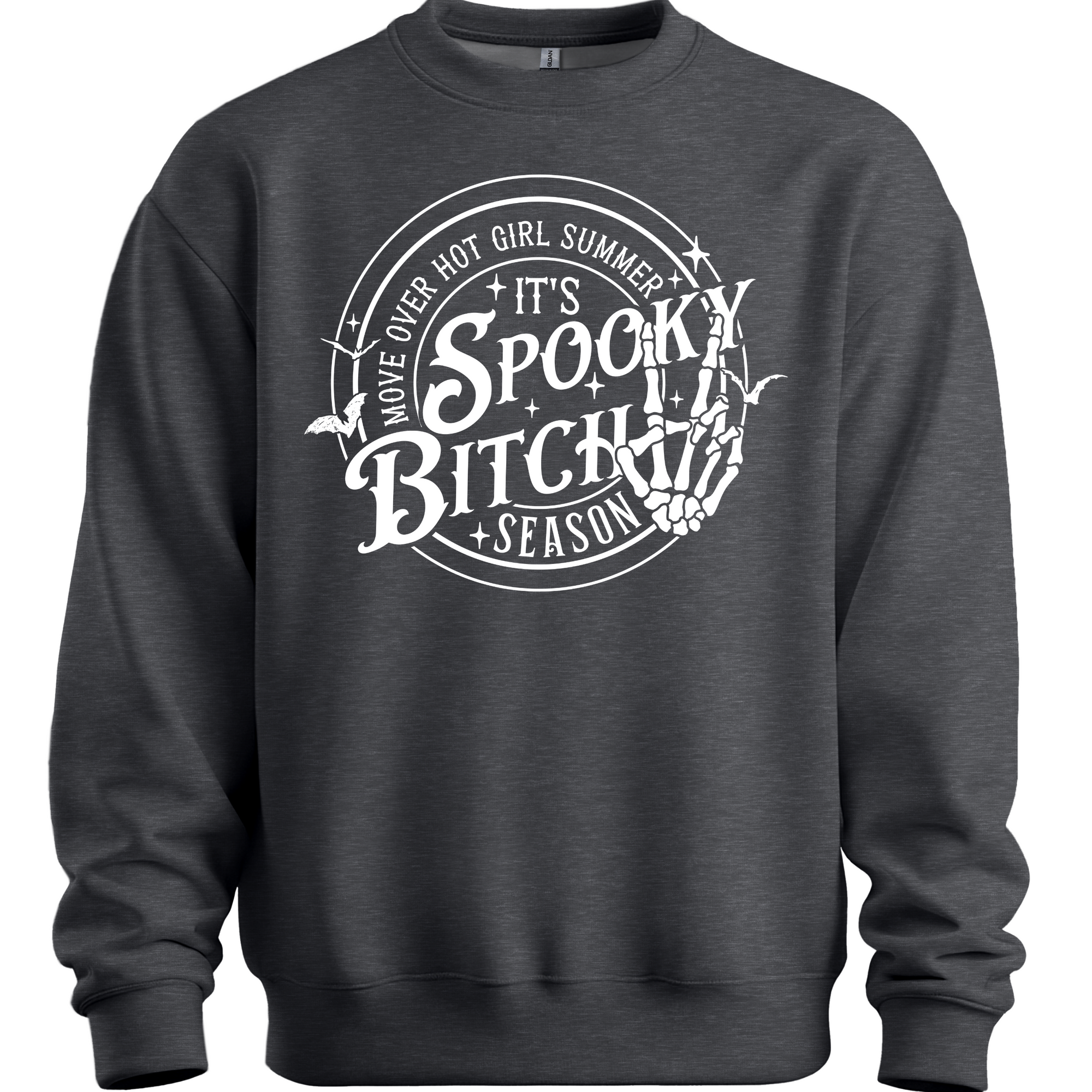 Its Spooky Bit** Season Sweatshirt (White Design)