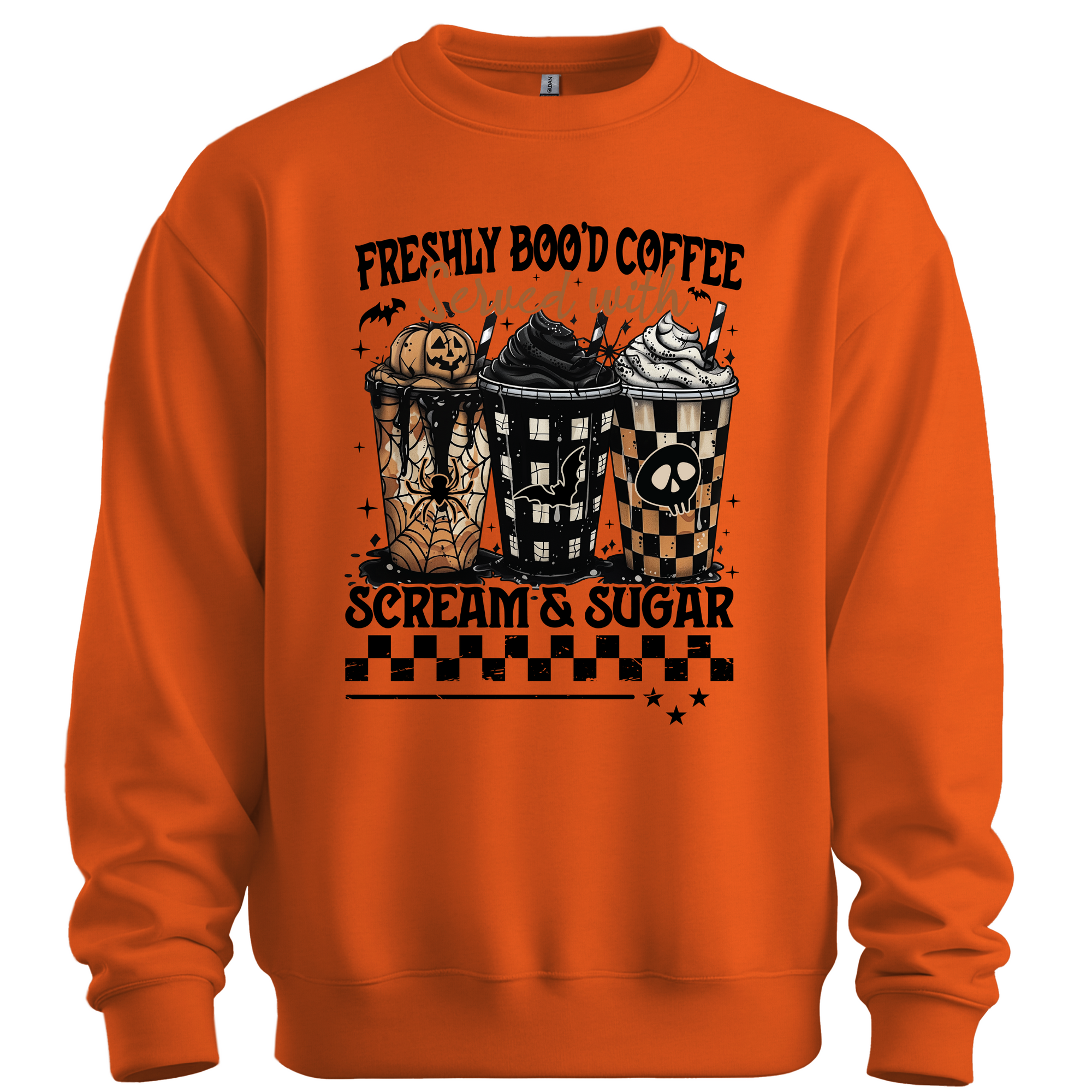 Freshly Boo'd Coffee Halloween Sweatshirt