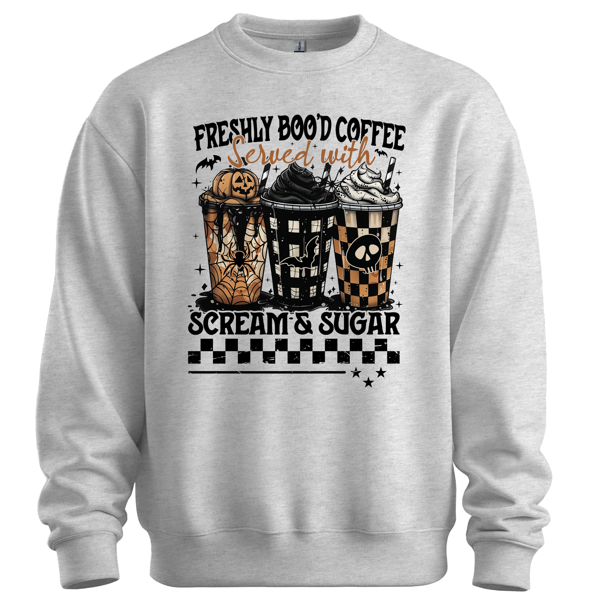 Freshly Boo'd Coffee Halloween Sweatshirt