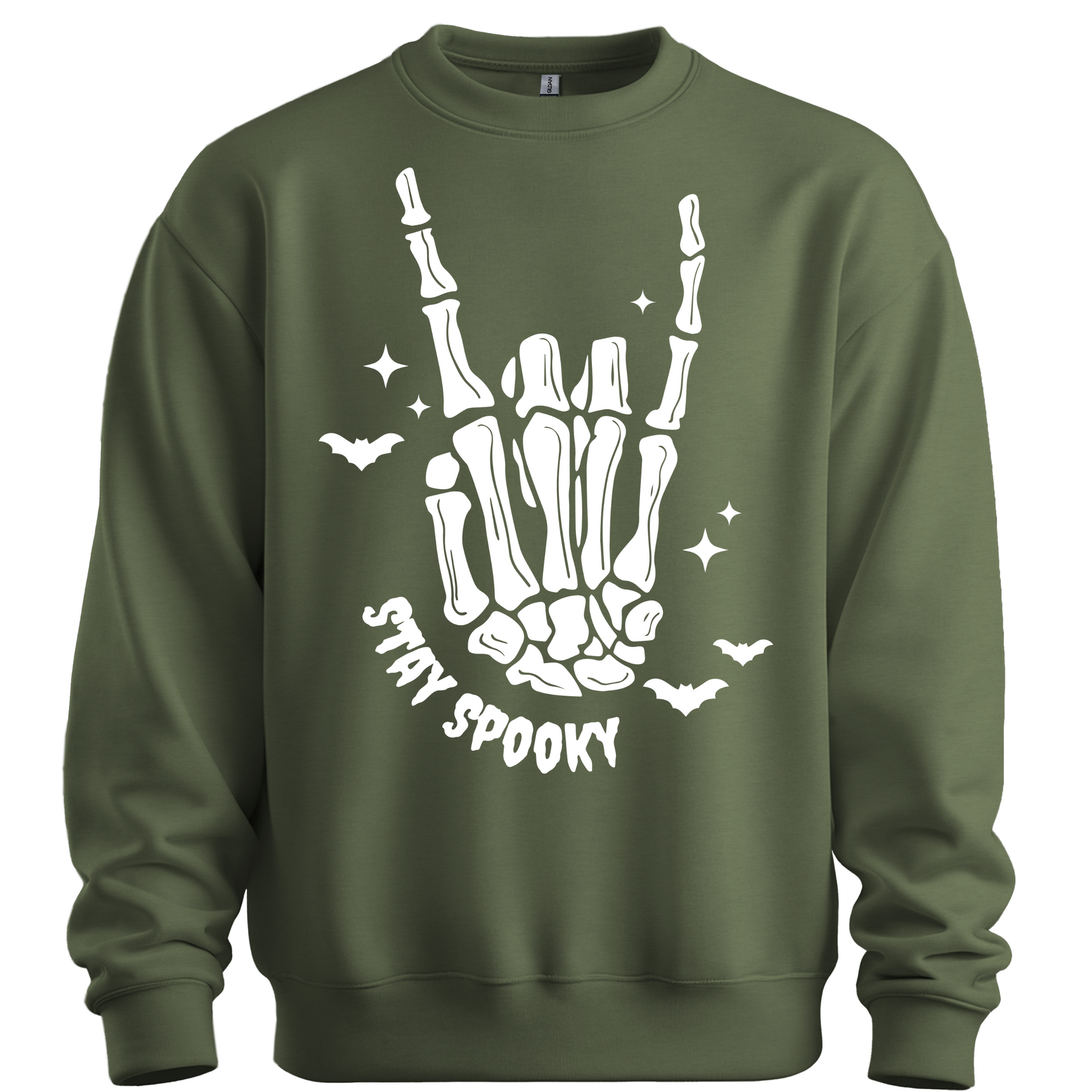 Stay Spooky Halloween Sweatshirt (White Design)