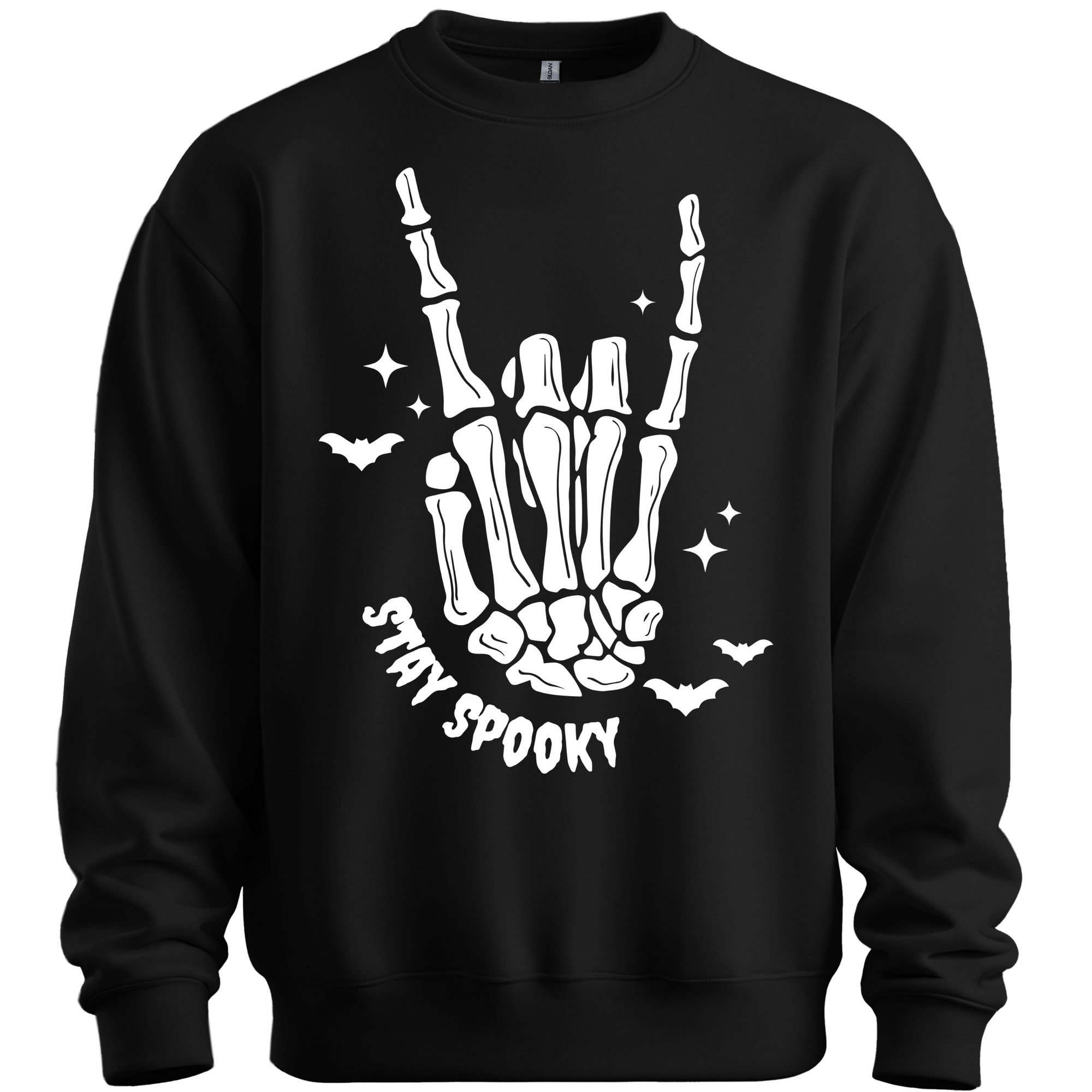 Stay Spooky Halloween Sweatshirt (White Design)