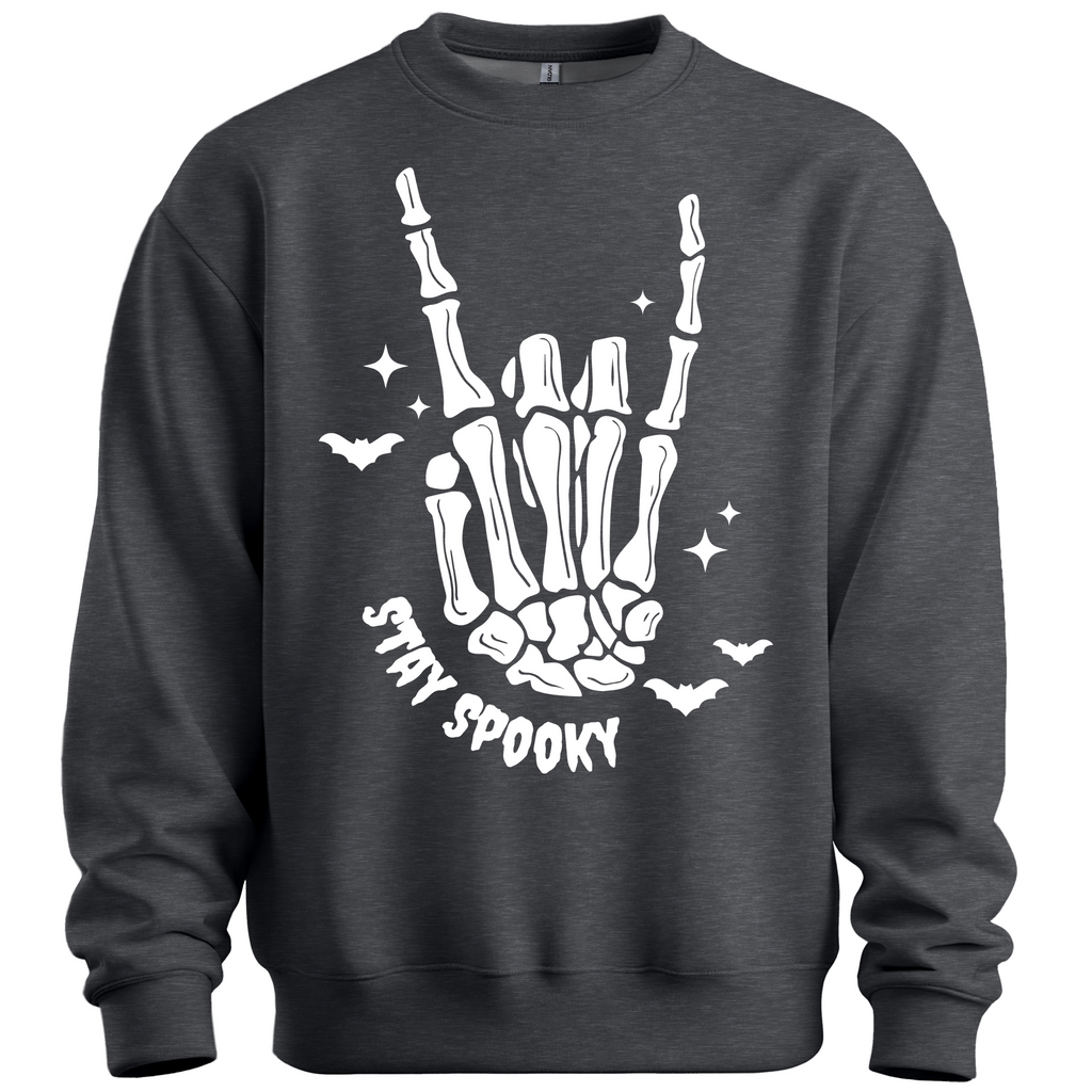 Stay Spooky Halloween Sweatshirt (White Design)