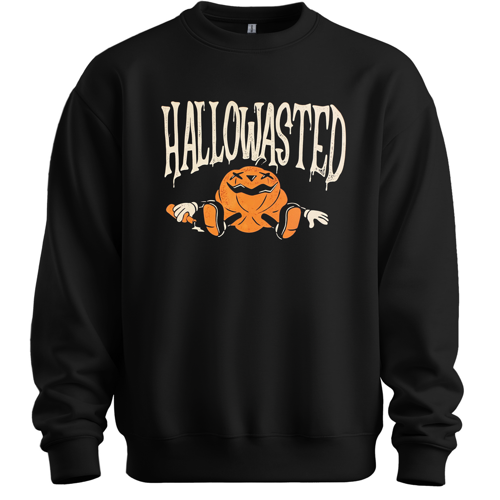 Hallowasted Halloween Sweatshirt