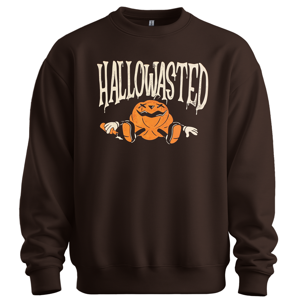 Hallowasted Halloween Sweatshirt
