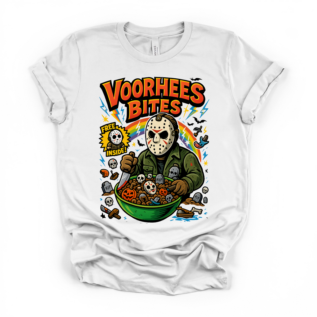 Voorhees Bites Halloween T Shirt
