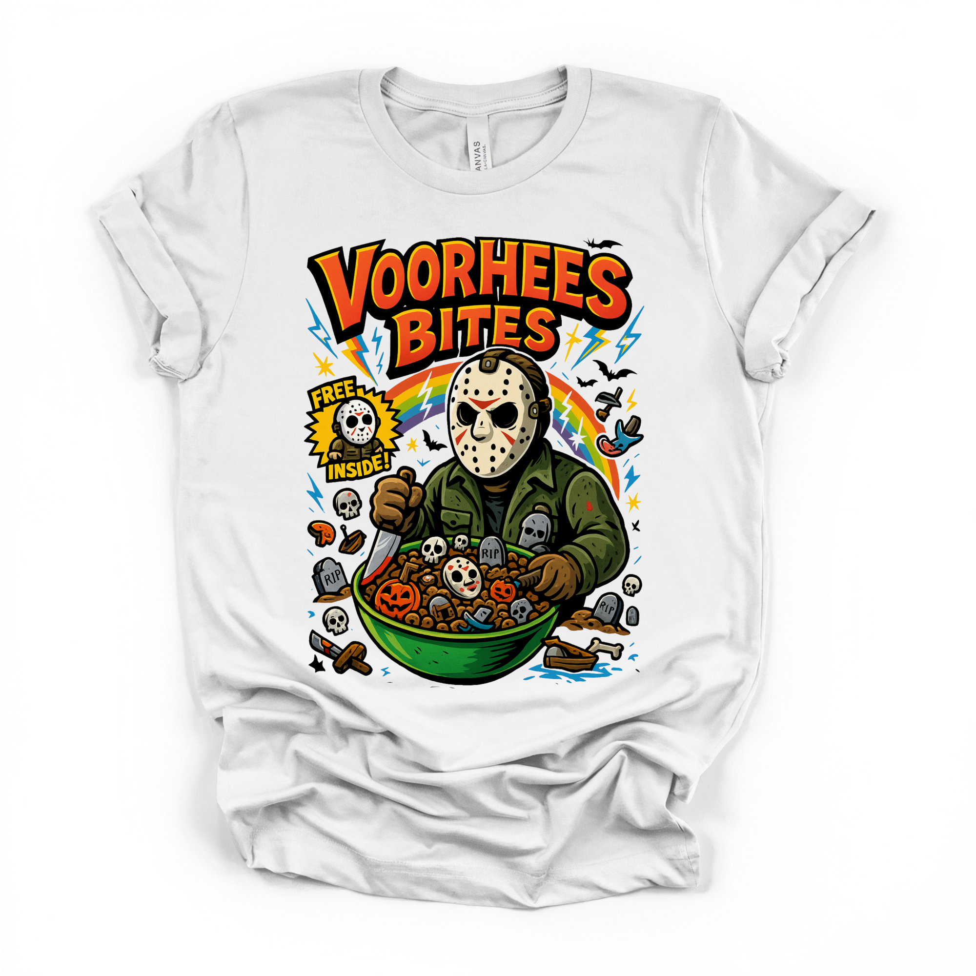 Voorhees Bites Halloween T Shirt