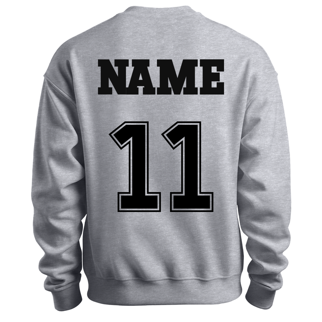 Personalized Football Mom Sweatshirt