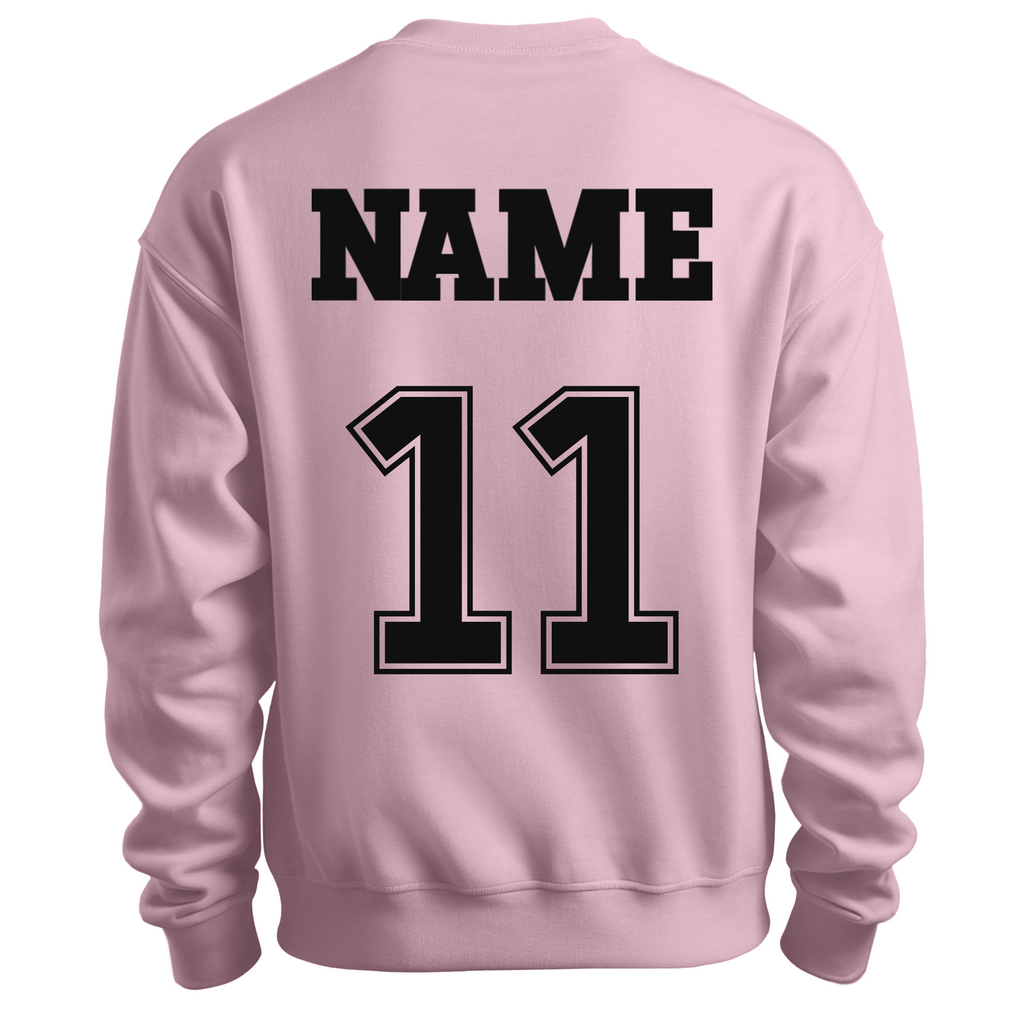 Personalized Football Mom Sweatshirt