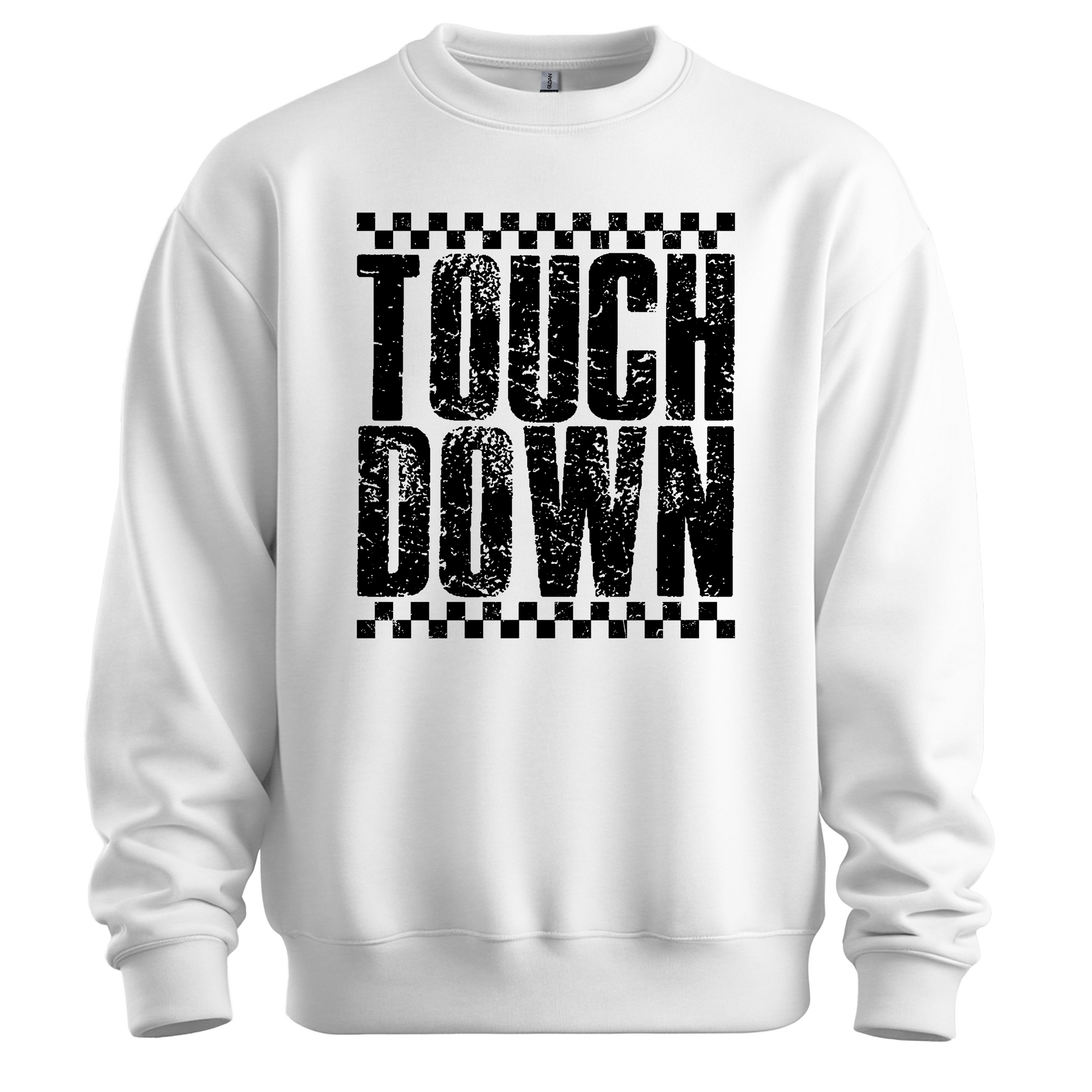 Personalized Touchdown Football Sweatshirt
