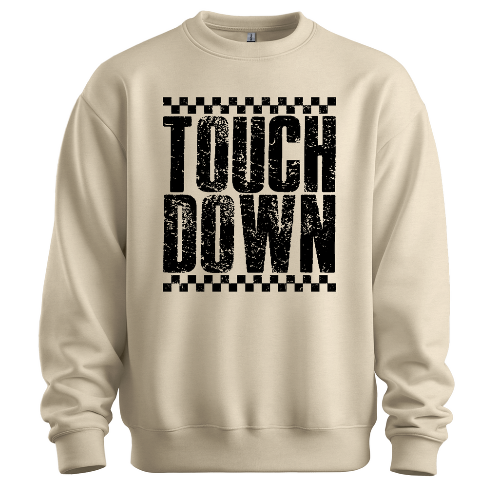 Personalized Touchdown Football Sweatshirt