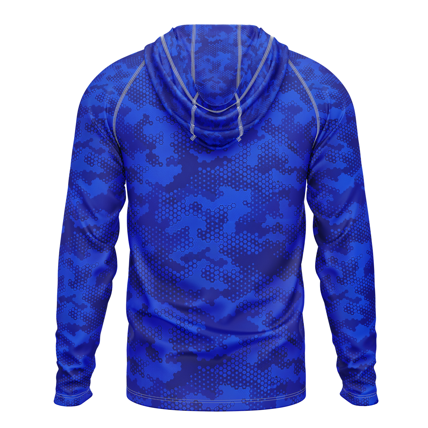 United States Veteran SPF50 Performance Hoodie- Blue Camo