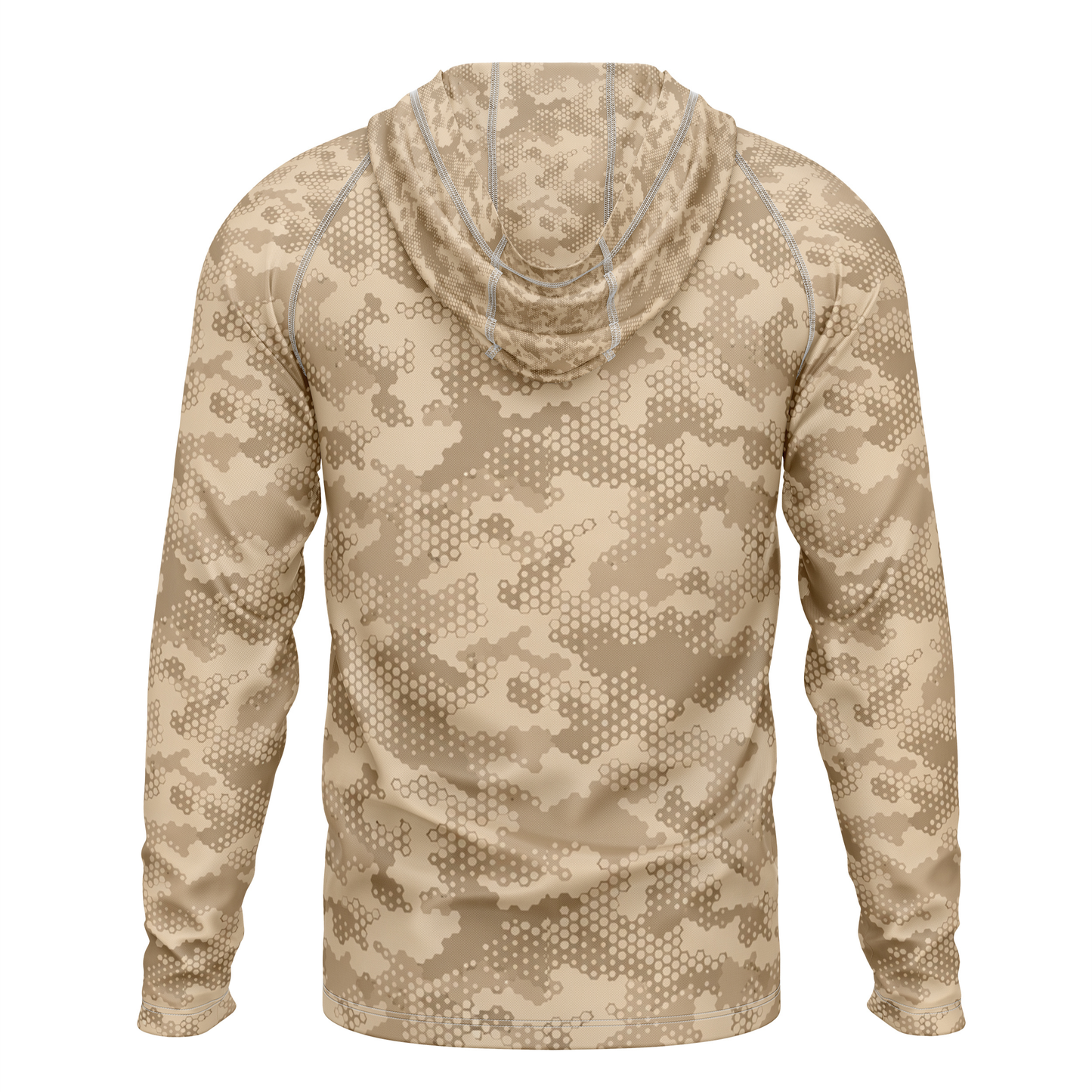 United States Veteran SPF50 Performance Hoodie- Sand Camo