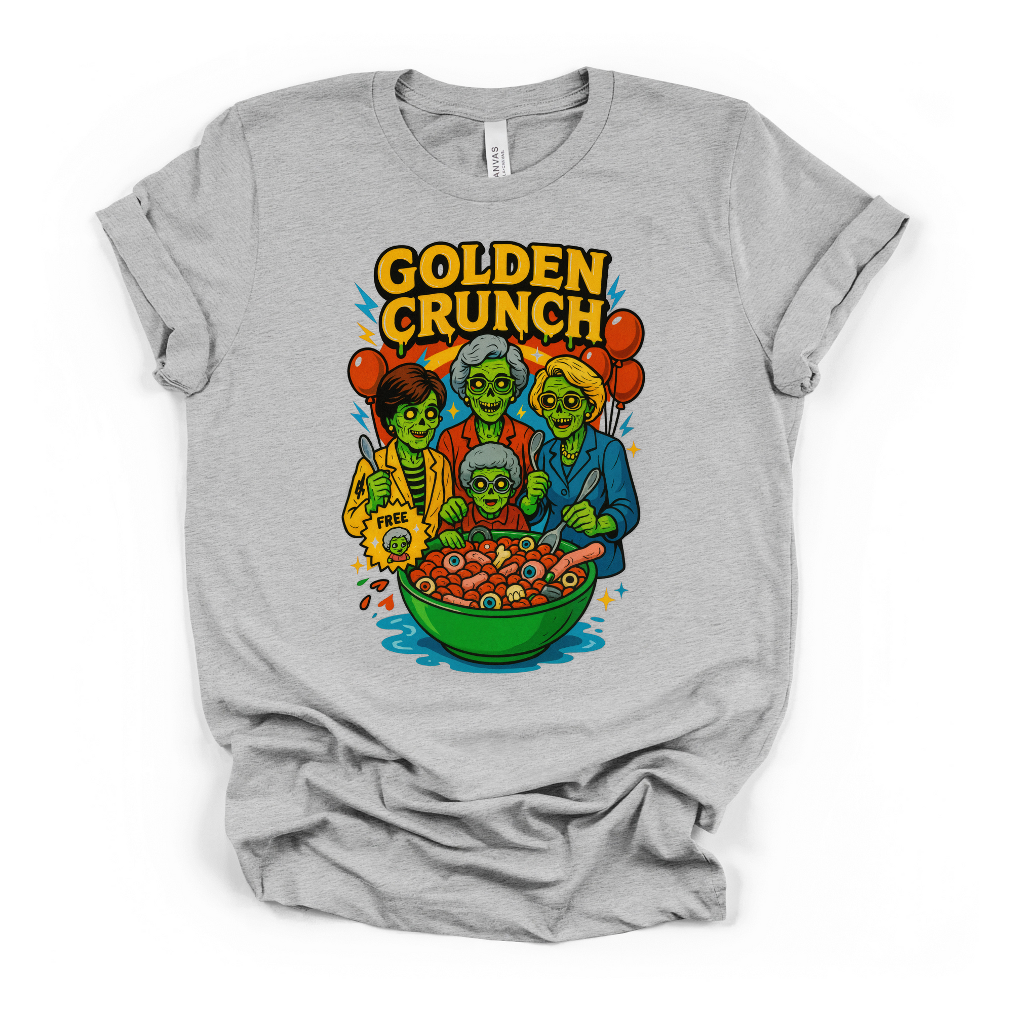 Golden Crunch Halloween T Shirt