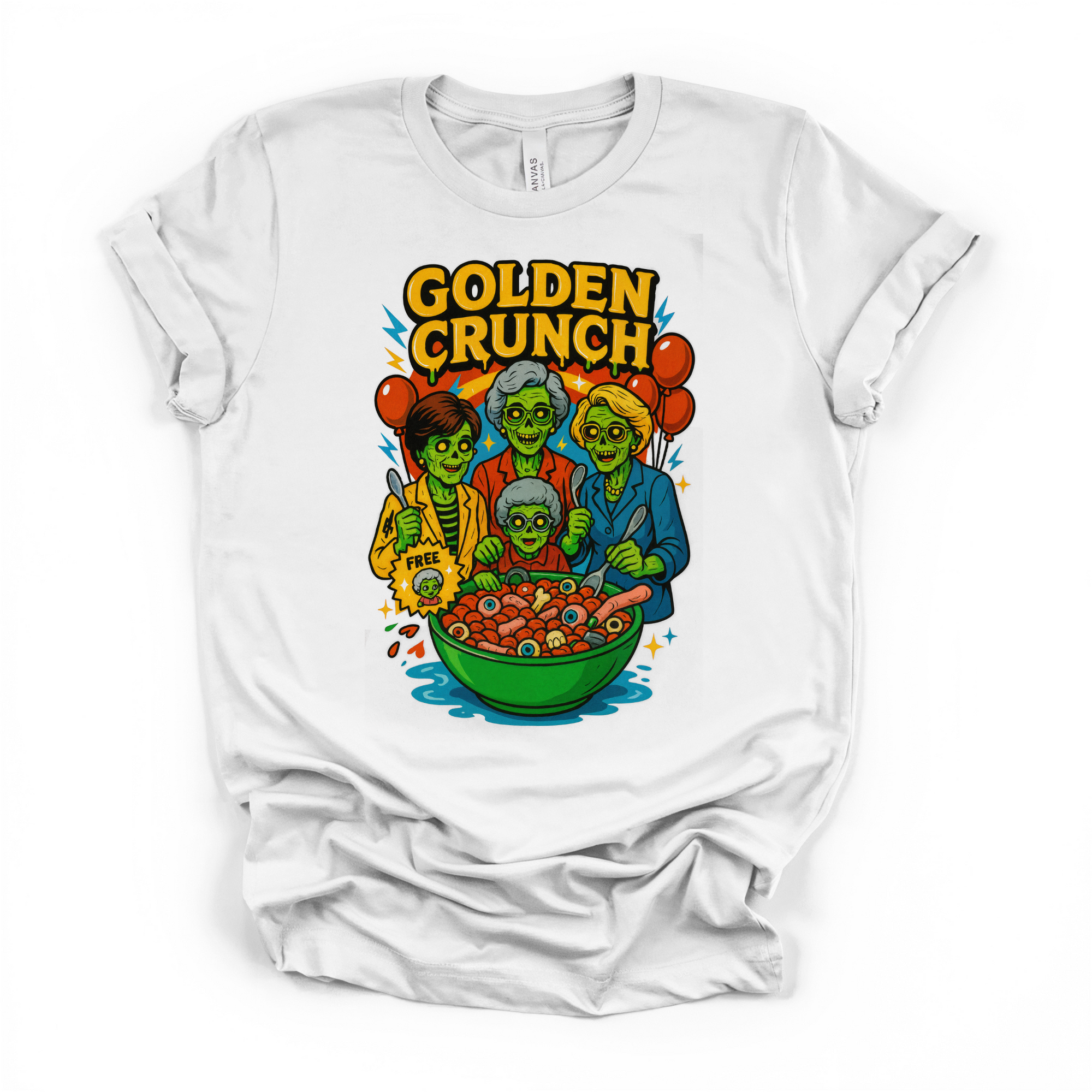 Golden Crunch Halloween T Shirt