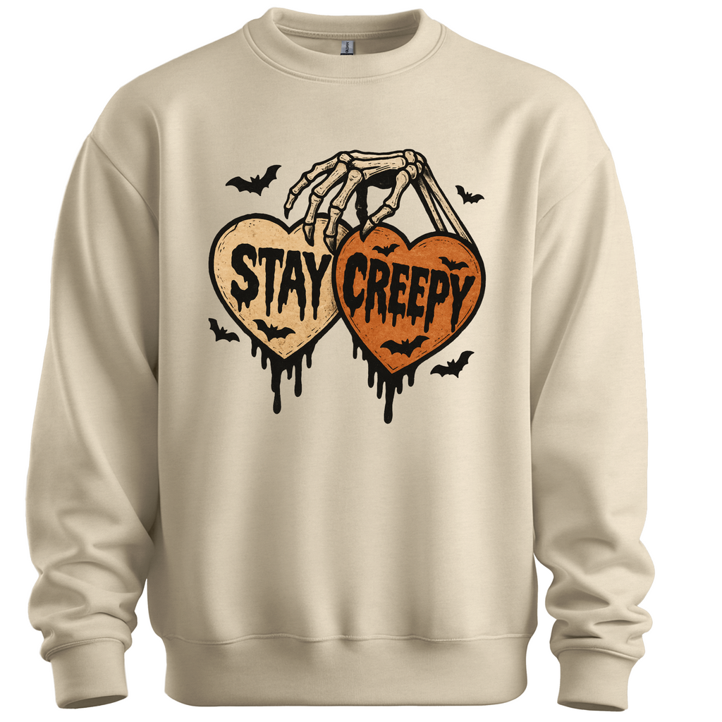 Stay Creepy Halloween Sweatshirt