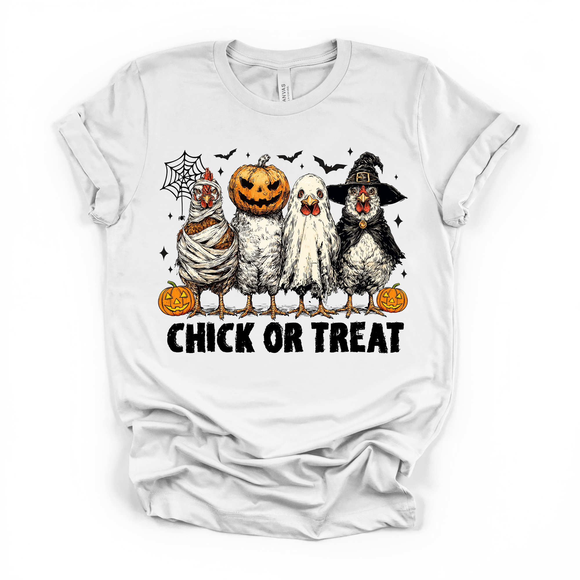 Chick Or Treat Halloween T Shirt