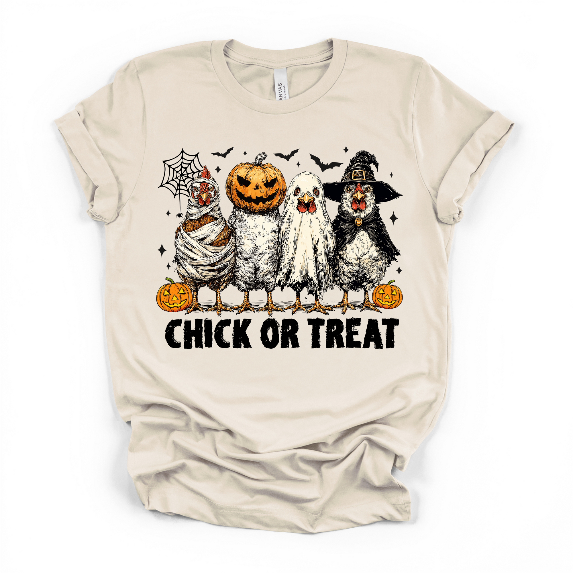 Chick Or Treat Halloween T Shirt