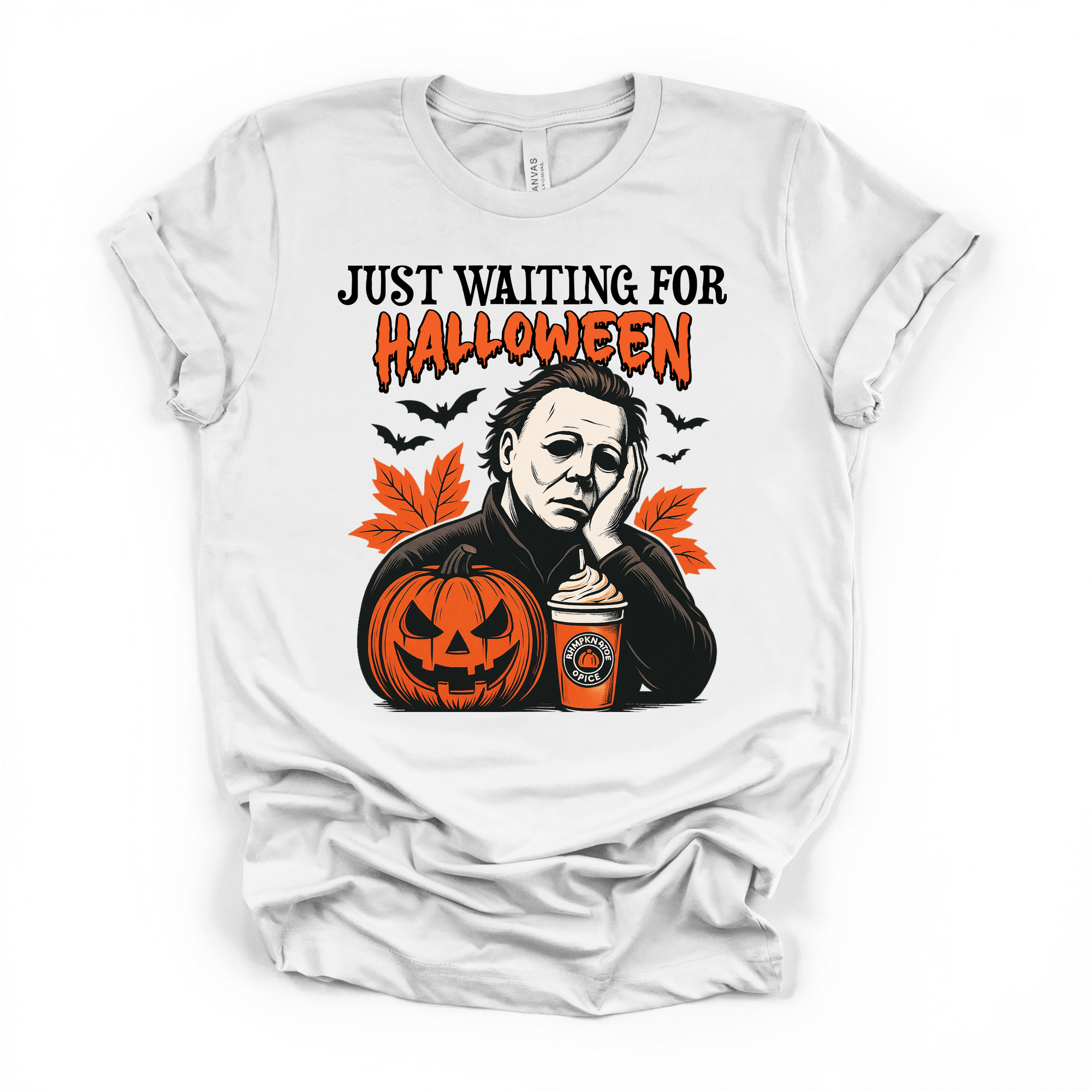 Just Waiting For Halloween T Shirt